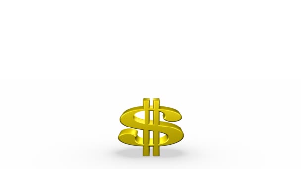 Dollar d'or signe 