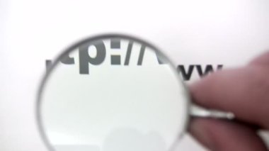 Searching for a Web Address