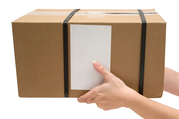 bir paket teslim