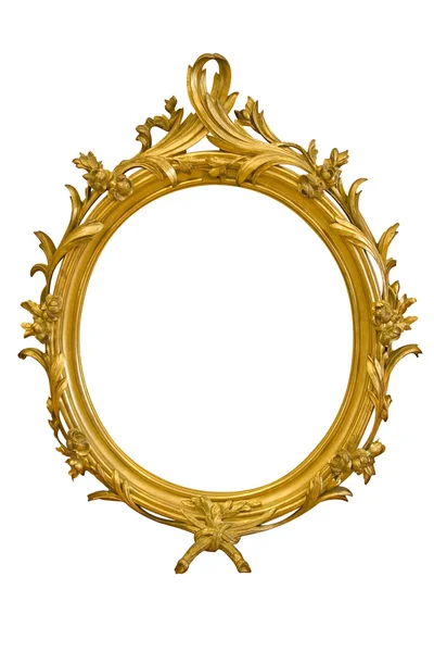 süslü oval resim çerçevesi