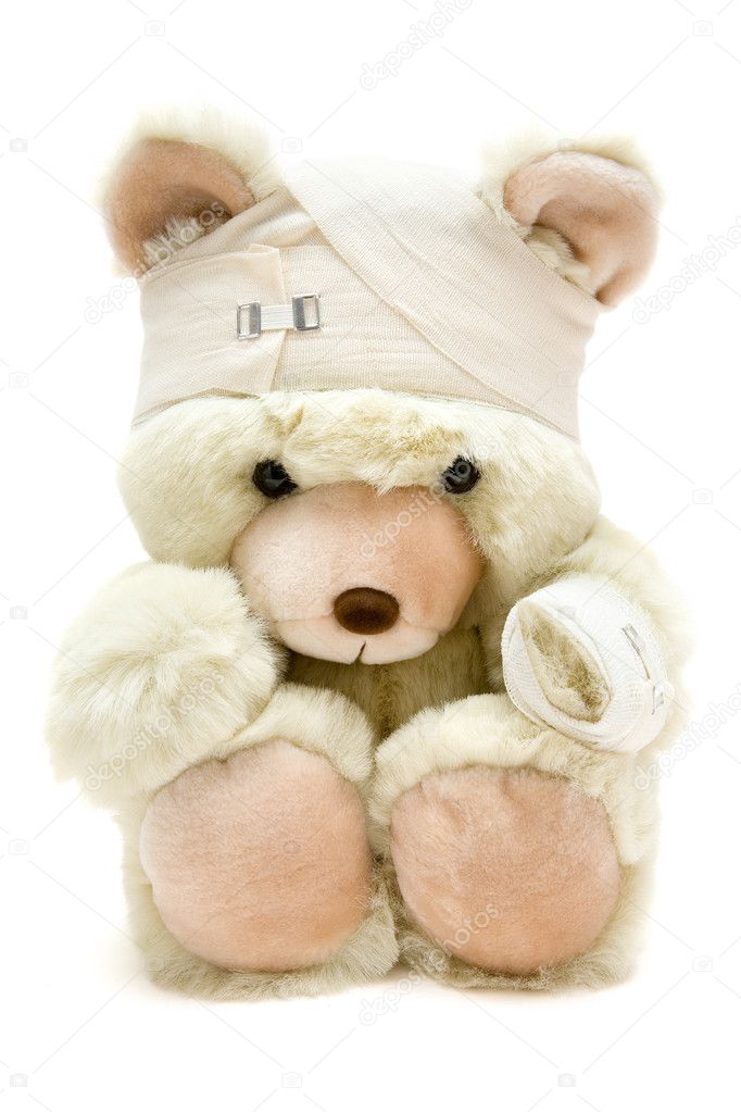 Bandaged Teddy