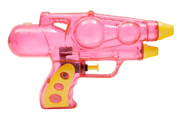 Roze water pistool — Stockfoto