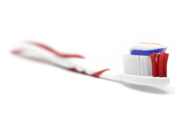 Toothbrush with Toothpaste — Stock Photo, Image