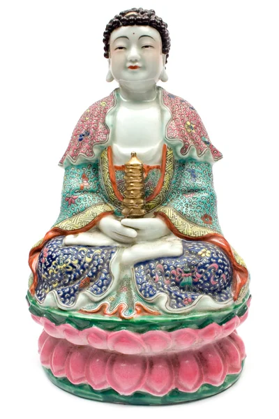 Kleurrijke buddha — Stockfoto