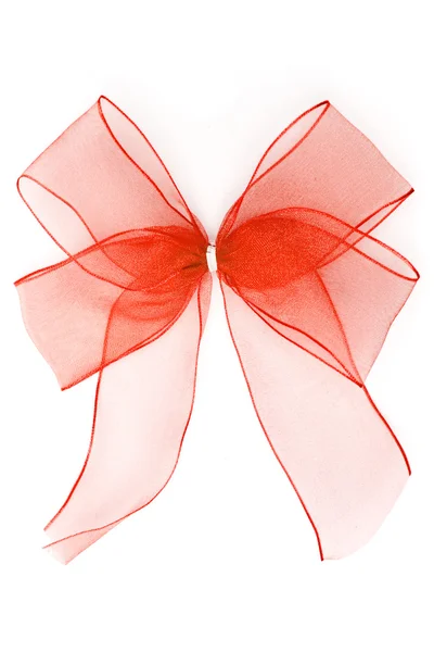 Translucent Red Ribbon — Stock Photo, Image
