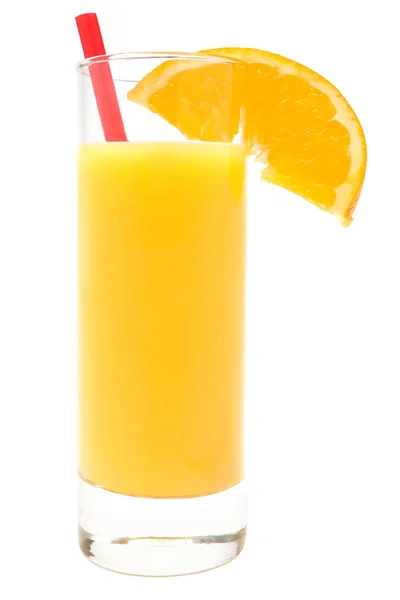 Glass of Fresh Orange Juice — Stock Photo, Image