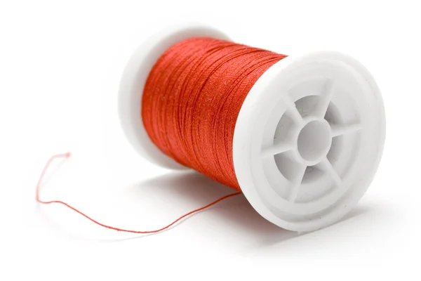 Spool of Red Thread — Stock Photo, Image