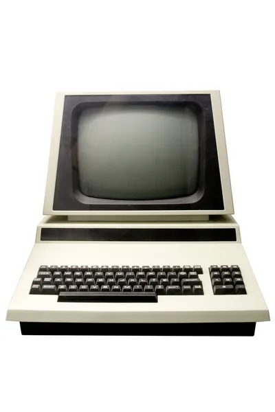 Oude computer — Stockfoto