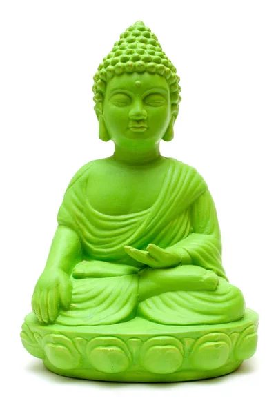 Green Buddha — Stock Photo, Image