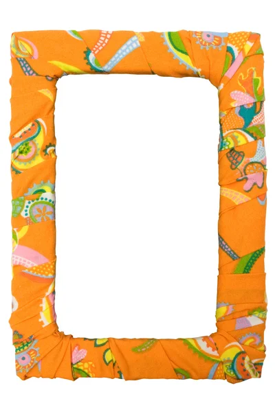 Colorful Picture Frame with Clipping Path — Stock Photo, Image