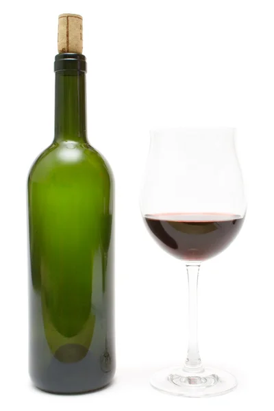 Wypicie kieliszka wina — Zdjęcie stockowe