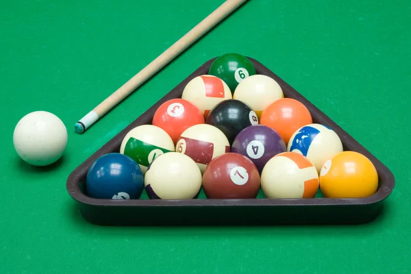 Havuz bilardo donanımları — Stok fotoğraf