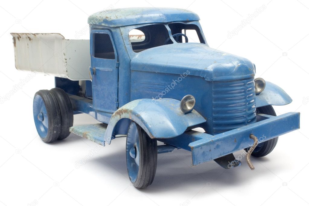 Blue Toy Truck