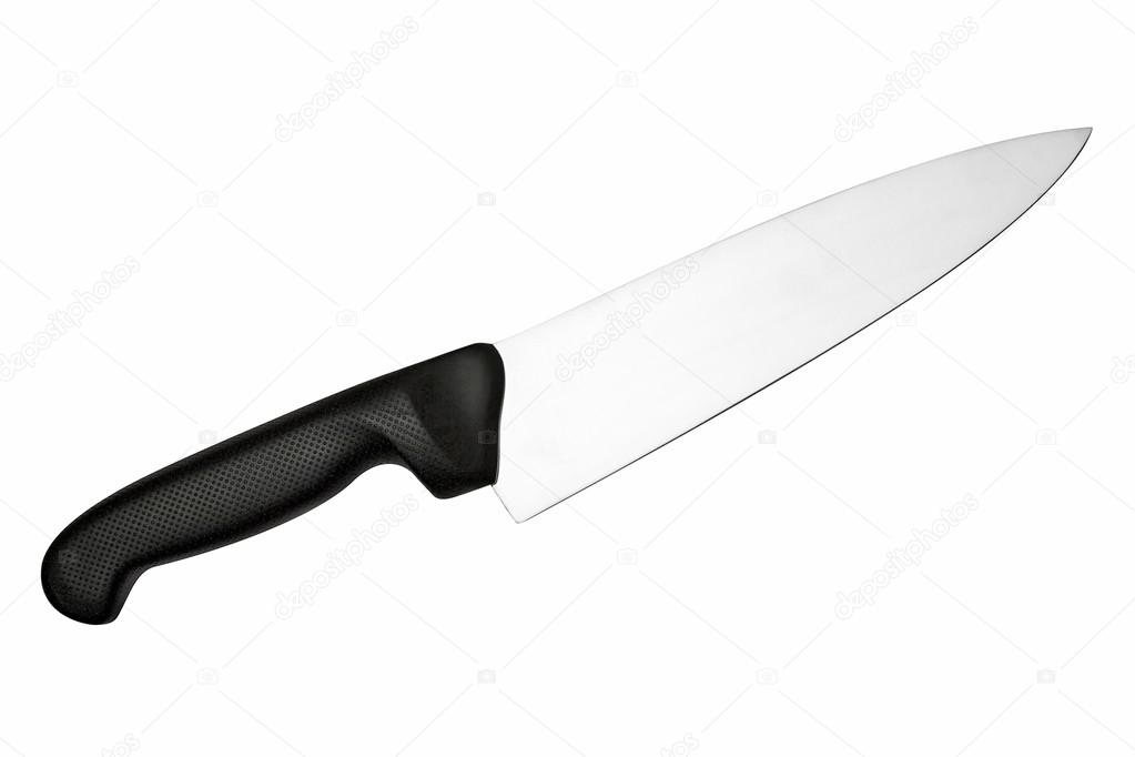 Big Kitchen Knife with Clipping Path