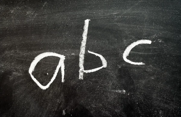 Blackboard - Abc — Stockfoto