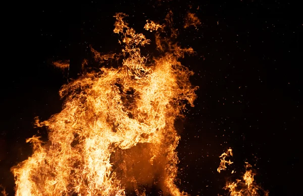 Feuersäule lizenzfreie Stockfotos