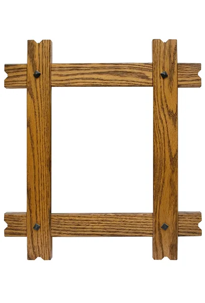 Rustic Picture Frame with Clipping Path — Stock Image Rustic Picture Frame with Clipping Path Royalty Free Stock Images