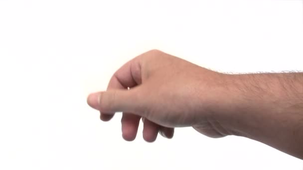 Fingerspitzengefühl — Stockvideo