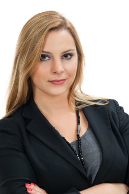 Kendine güvenen genç iş kadını