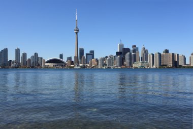 Toronto cityscape açık gökyüzü altında