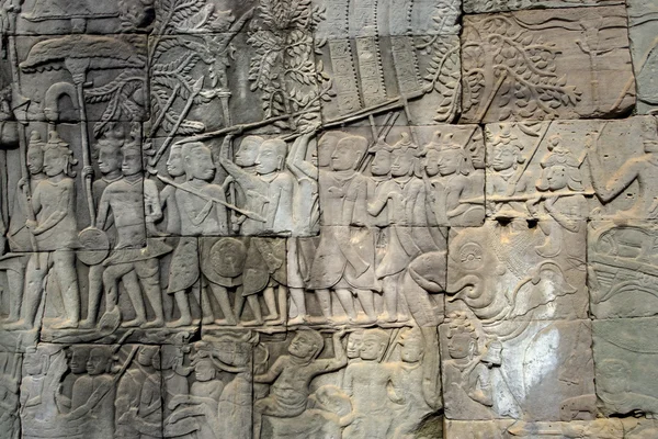 カンボジアの古代の壁 — ストック写真