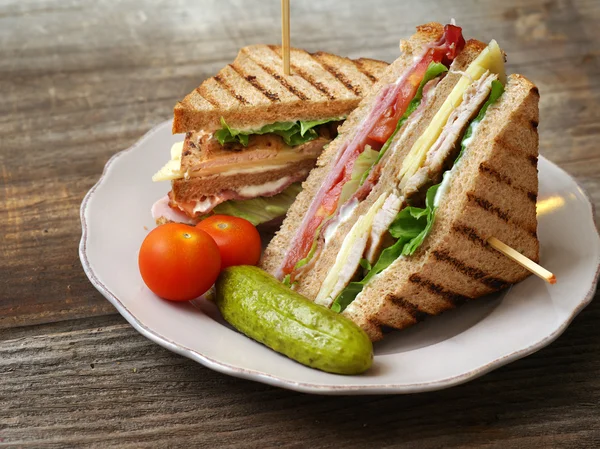 Sandwich club — Foto Stock