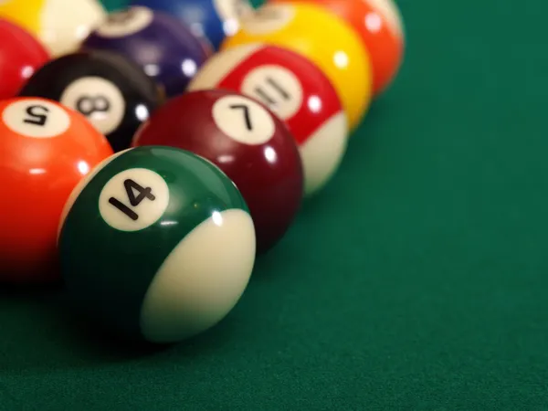 Balles de billard — Photo