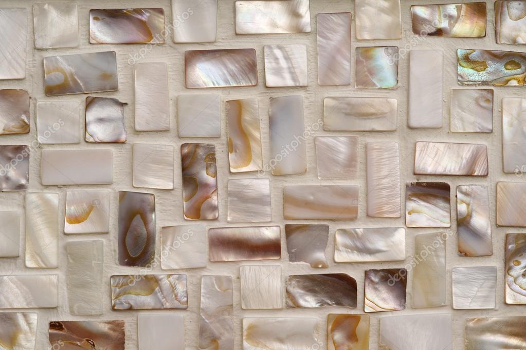 Pearl Mosaic Tiles Stock Photo, Mother Of Pearl Mosaic Tile
