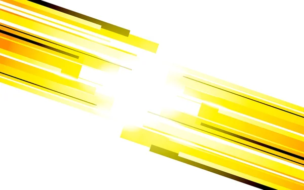 Fond avec lignes jaunes — Image vectorielle