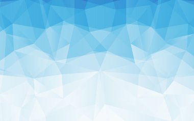 Mavi geometrik arka plan