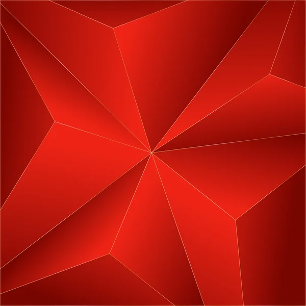 Fundo vermelho abstrato. Ilustração vetorial — Vetor de Stock