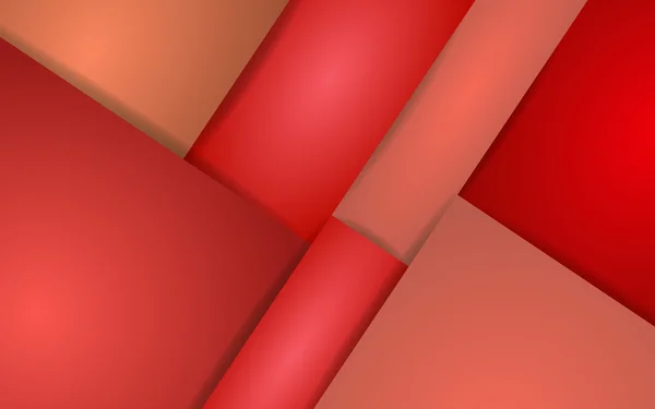 Fundo vermelho abstrato. Ilustração vetorial — Vetor de Stock