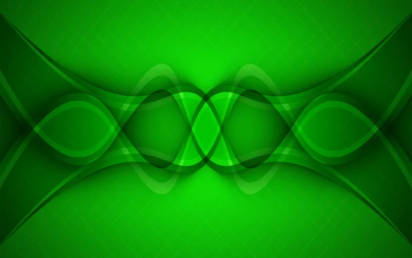 Fondo verde abstracto. Vector — Vector de stock