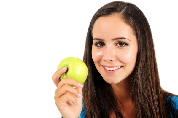 Isolated casual girl — Stock Photo, Image