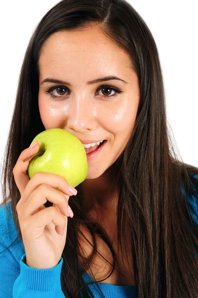 Isolated casual girl — Stock Photo, Image