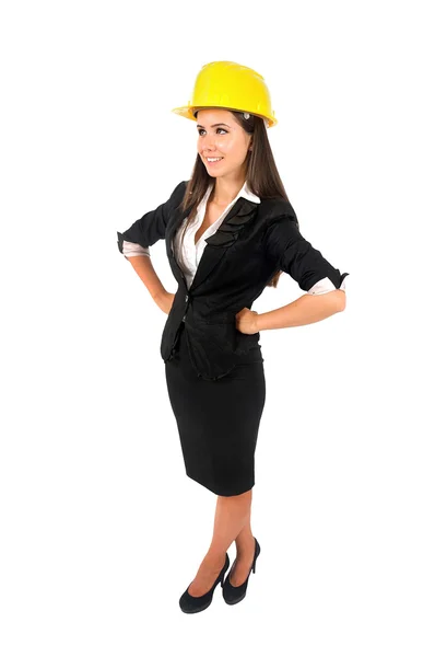 Isolated business woman Stock Picture