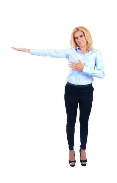 Joven mujer de negocios — Foto de Stock