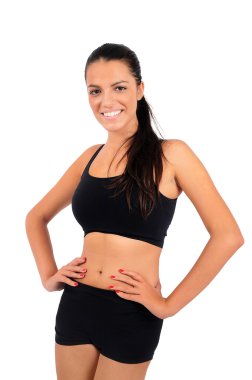 izole fitness kadın
