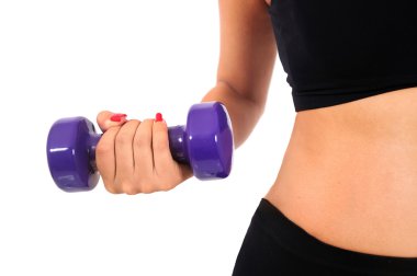 izole fitness kadın