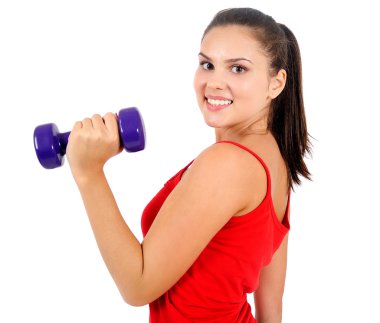 izole fitness kadın