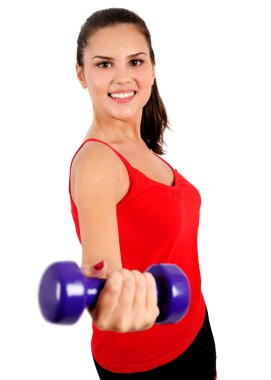 izole fitness kadın