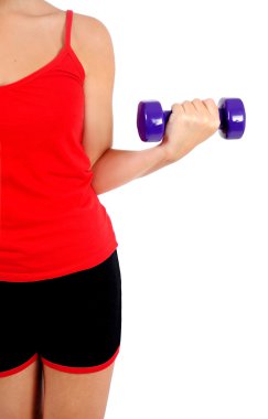 izole fitness kadın