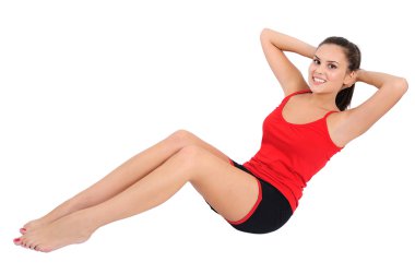 izole fitness kadın