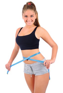 izole fitness kadın