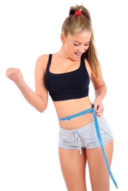 izole fitness kadın