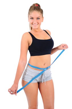 izole fitness kadın
