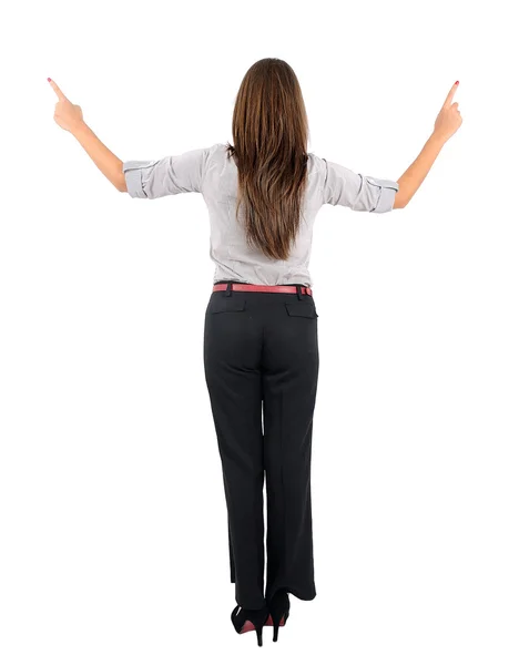 Mujer de negocios aislada — Foto de Stock