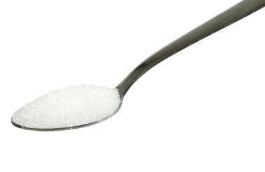 izole kaşık şeker
