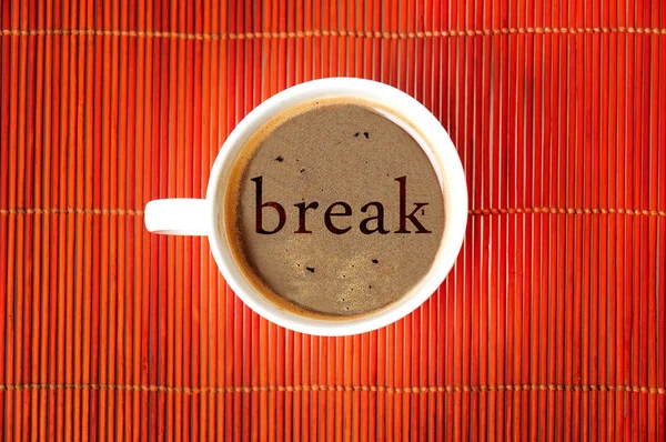 Break word — Stock Photo, Image