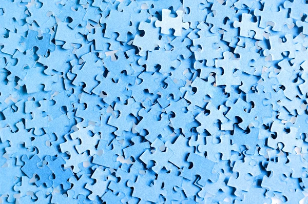 Many pieces of puzzle — Stock Photo, Image